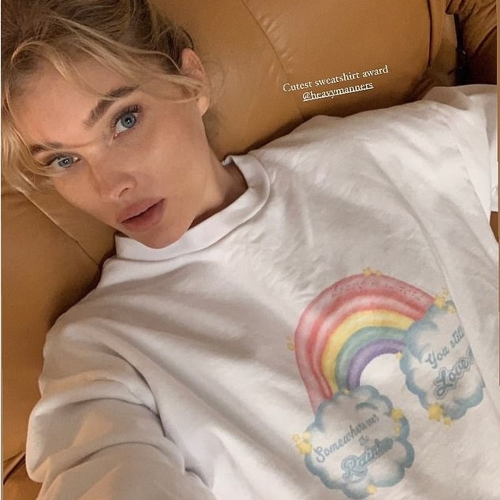 Heavy Manners we fell off crewneck